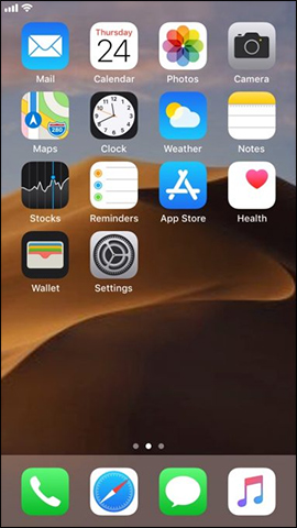 How to manually change iPhone wallpapers over time