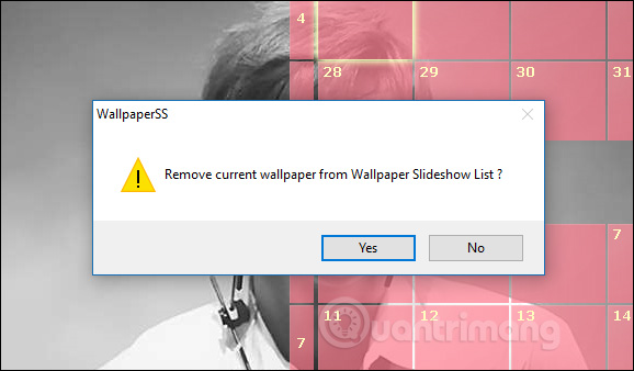 How to manually change the wallpaper with Wallpaper Slideshow LT Picture 9