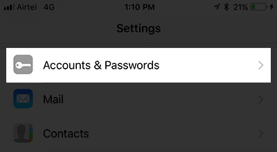 How to manually enter passwords on iPhone, iPad for applications, websites Picture 1