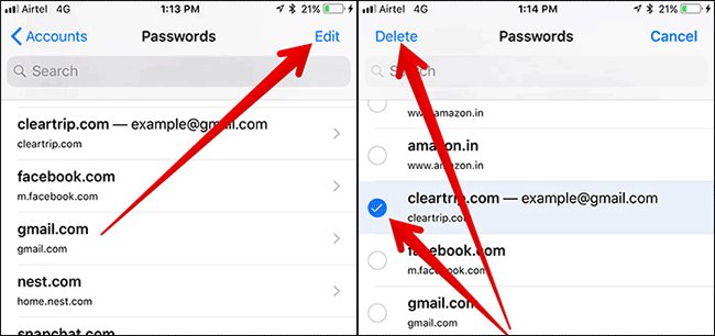 How to manually enter passwords on iPhone, iPad for applications, websites Picture 12