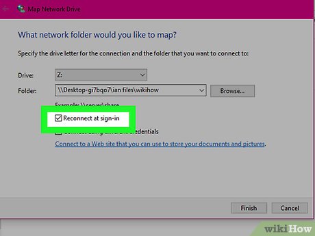 Picture 12 of How to Map a Network Drive