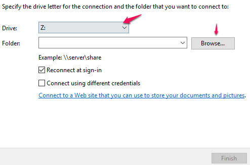 How to map network drives in Windows 10 Picture 5