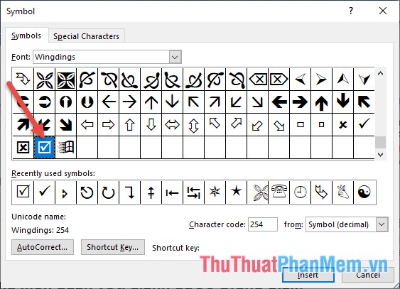 how-to-mark-a-tick-in-word