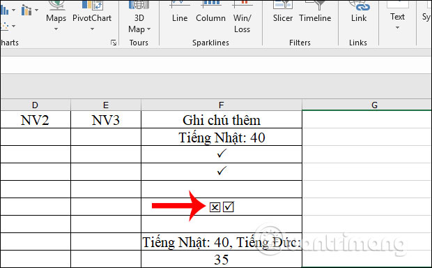 How to mark products in Excel Picture 4