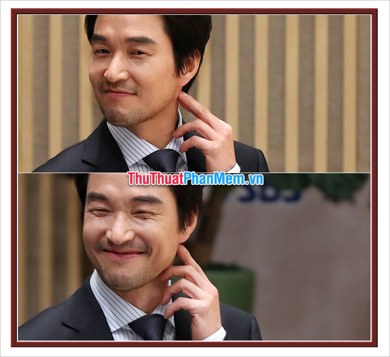 How to merge 2 images into 1 frame in Word Picture 14