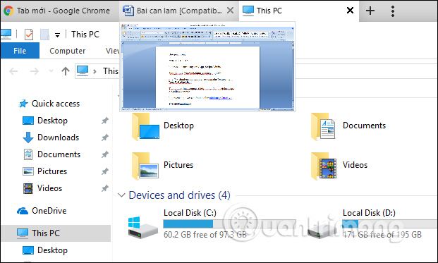How to merge applications into a window on Windows Picture 11