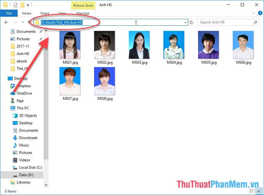 How to merge messages that contain images in Word 2016 Picture 17