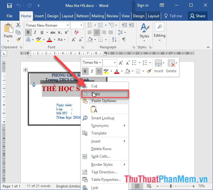 How to merge messages that contain images in Word 2016 Picture 29