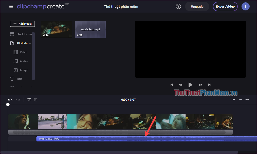 How to merge music into video online fast, quality Picture 12