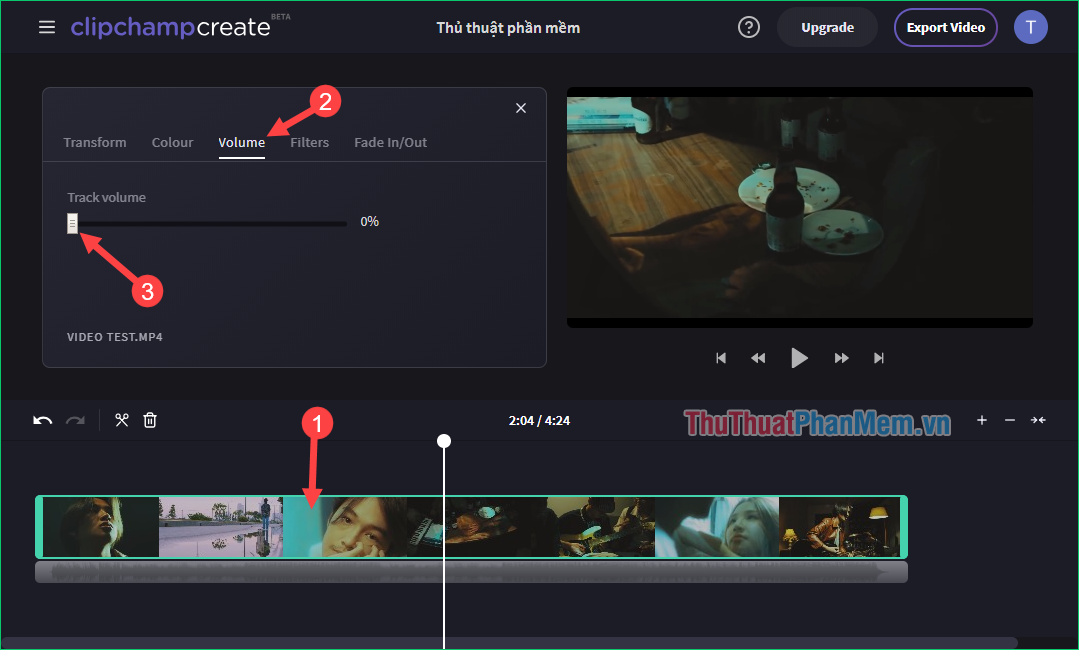 How to merge music into video online fast, quality Picture 8