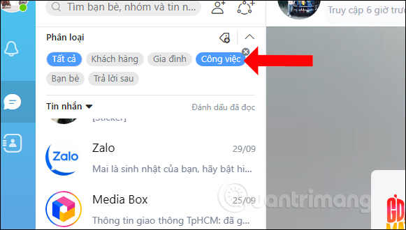 How to message Zalo at the same time for many people Picture 1