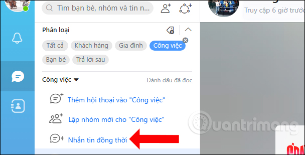 How to message Zalo at the same time for many people Picture 2
