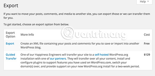 How to migrate blogs from WordPress.com to WordPress.org Picture 2
