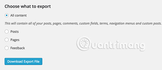 How to migrate blogs from WordPress.com to WordPress.org Picture 3