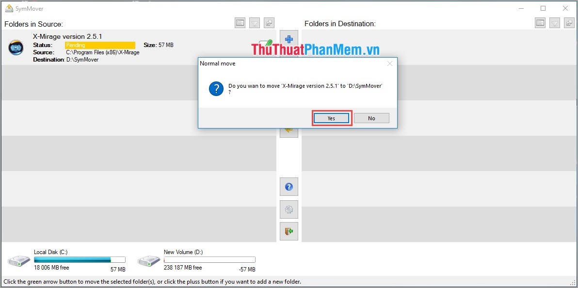 How to move an installed application from drive C to drive D or another drive on Windows 10 Picture 12