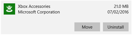 How to move apps and programs installed in Windows 10 Picture 1