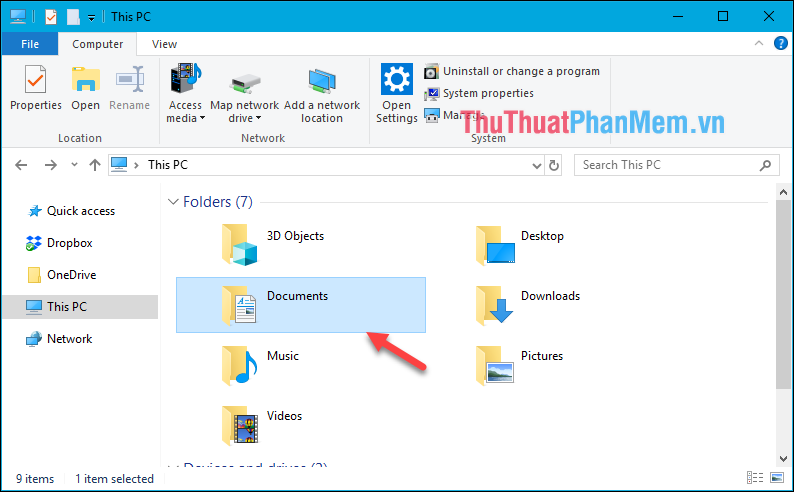 How to move important folder folders from drive C to drive D, E Picture 1
