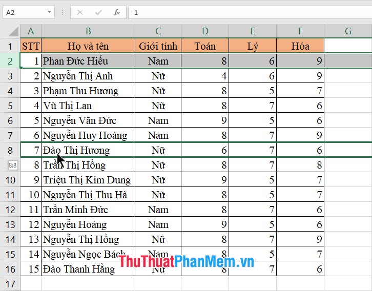How to move rows and columns in Excel Picture 11
