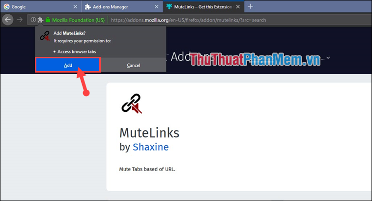 How to mute, disable sound Tab automatically on Chrome browser, Coc Coc, Firefox Picture 17