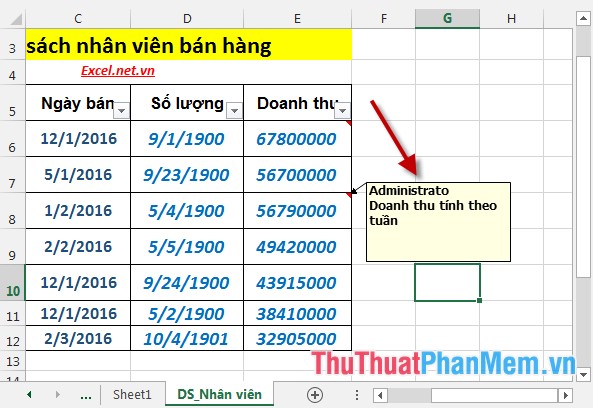 How to name, comment and protect cells in Excel Picture 6