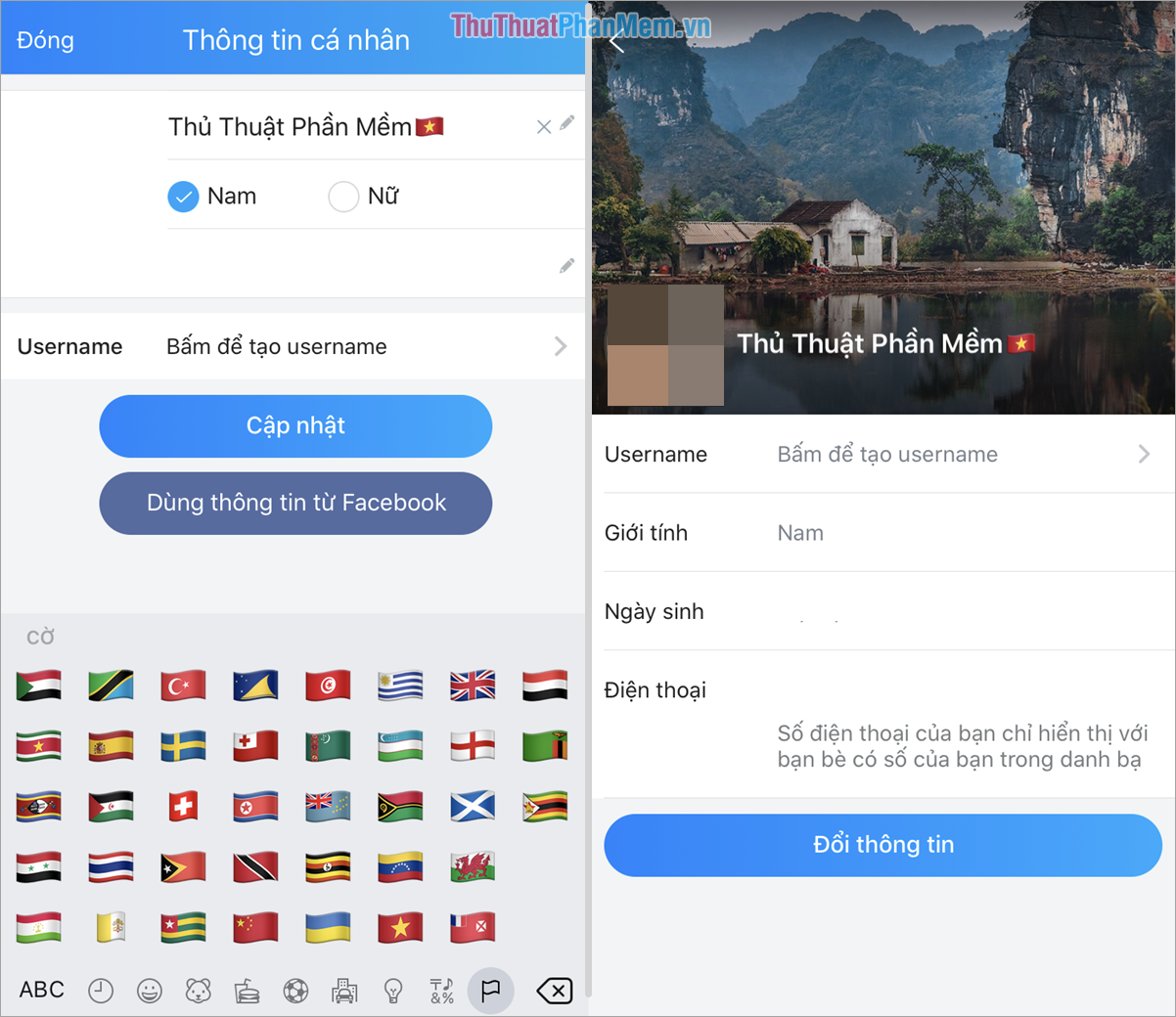 How to name Zalo with special characters Picture 6