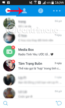 How to not receive messages from the Official Account on Zalo Picture 1