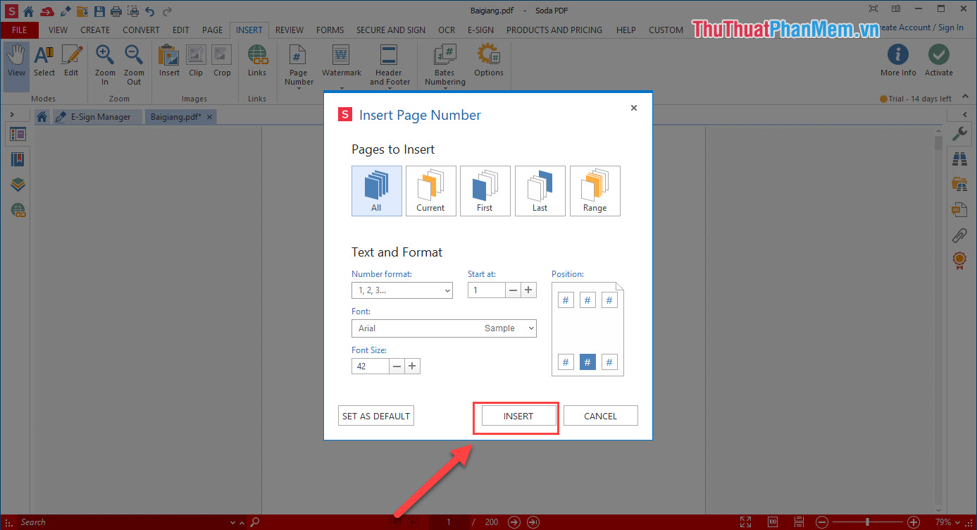How to number a PDF page, add pages to the PDF file Picture 7