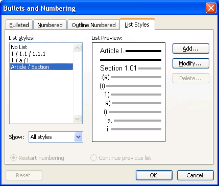How to number order in word Picture 12
