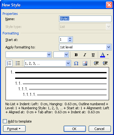 how to format page numbers in word in order