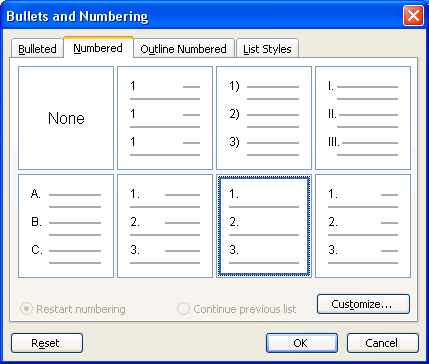 How to number order in word Picture 5