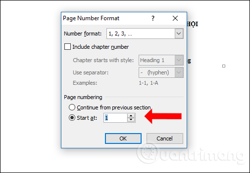 format page numbers in word 2010 page 1 of