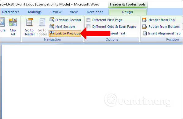 microsoft word page 1 of 2 footer 2012