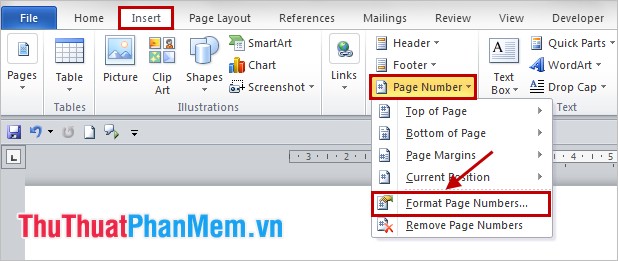 How to number pages in word (from the beginning or any page) Picture 5