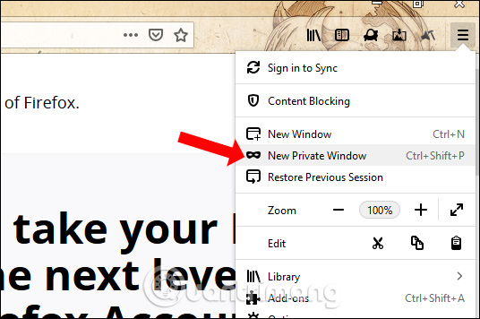 How to open an anonymous tab on Chrome, Coc Coc, Firefox, ... Picture 4