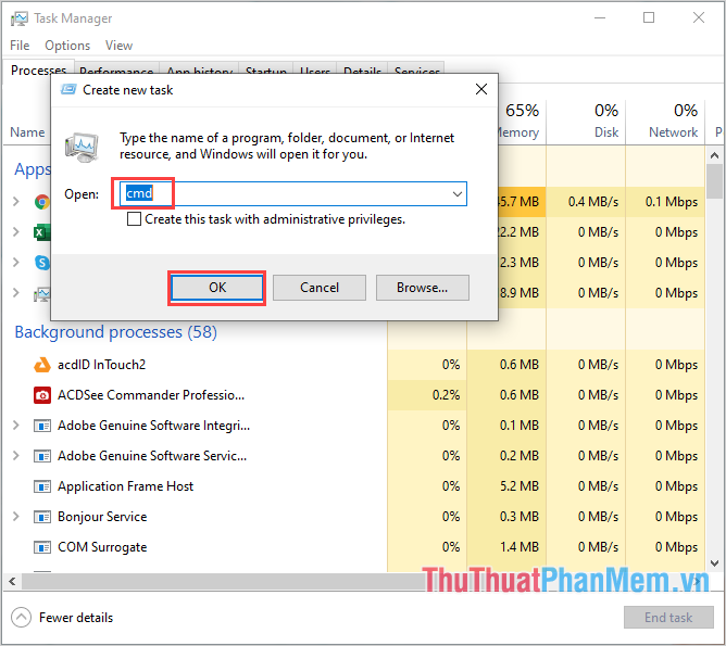 How to open CMD with Administrator rights on Win 10 Picture 8