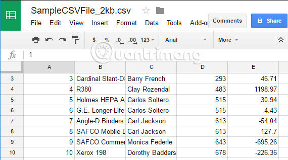 How to open CSV file when Microsoft Excel is not installed Picture 4