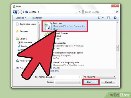 Picture 10 of How to Open CSV Files