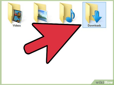 How to Open Downloads Picture 1