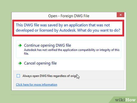 how to open a dwg file in windows 10