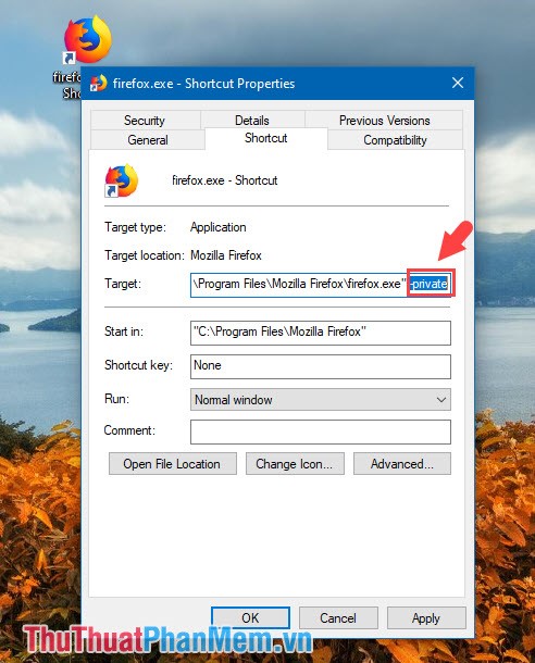 How to open Incognito (Incognito) automatically on Chrome, Coc Coc, Firefox Picture 7
