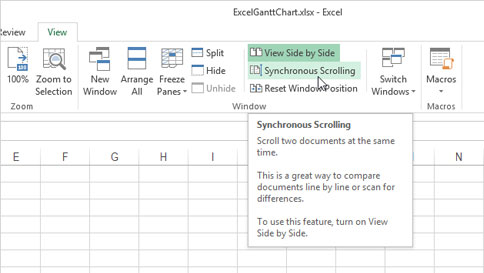 How to open multiple spreadsheets side by side in Excel 2013 Picture 9