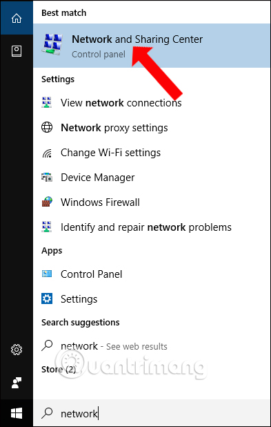 How to open Network Connections on Windows 10 Picture 3