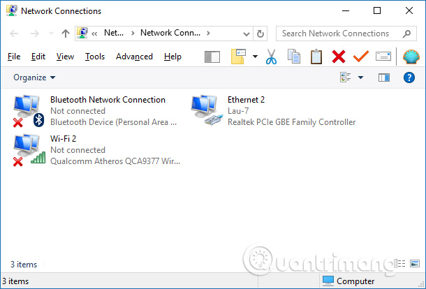 How to open Network Connections on Windows 10 Picture 5