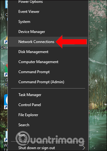 How to open Network Connections on Windows 10 Picture 7