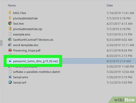 How to Open RAW Files Picture 13