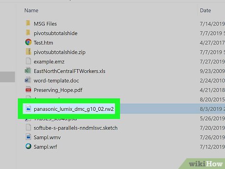 How to Open RAW Files Picture 5