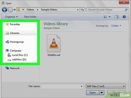 Picture 7 of How to Open SWF Files