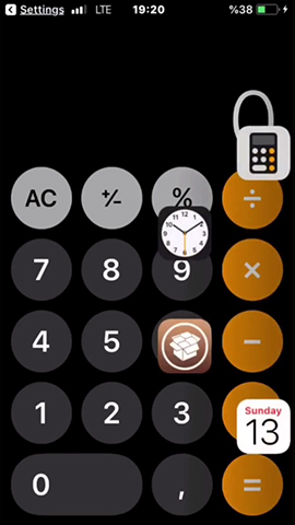 How to open the iPhone application via swipe gestures Picture 10