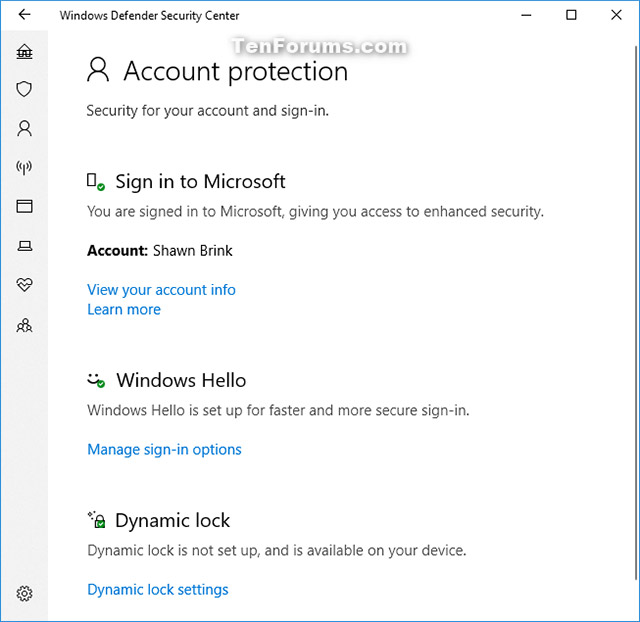 How to open Windows Security in Windows 10 Picture 10
