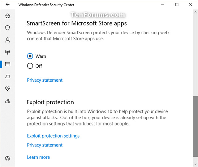 How to open Windows Security in Windows 10 Picture 16